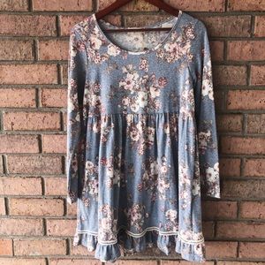 NWT Floral Babydoll Dress